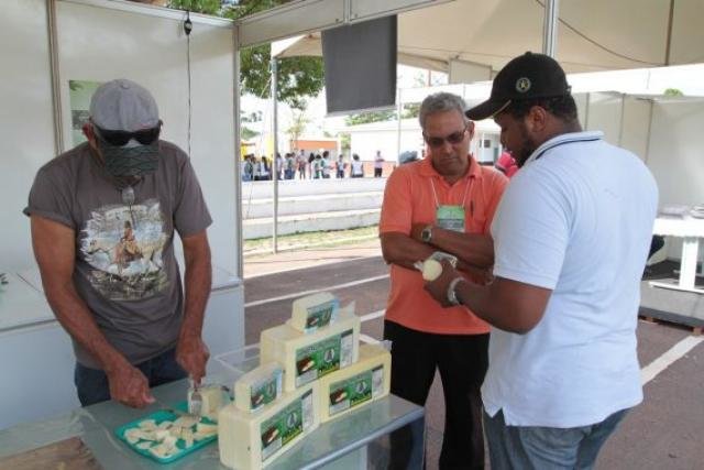 Vende queijos na Feira da Biodiversidade em Guajará-Mirim - Gente de Opinião