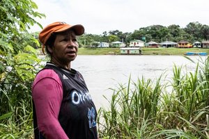 Ribeirinhos percebem mudanças em ciclos na região do Médio Solimões, Amazônia Central (Foto Bernardo Oliveira) - Gente de Opinião