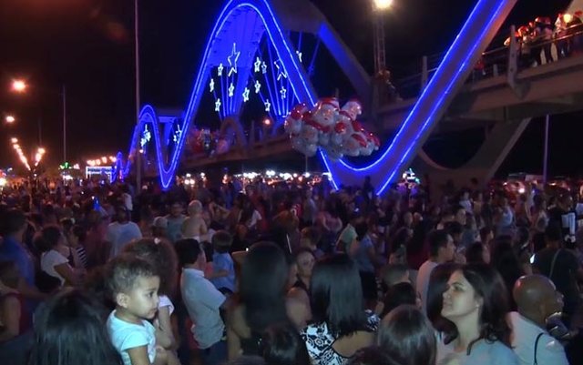 O fim de semana foi marcado pela abertura do Natal Porto de Luz - Gente de Opinião