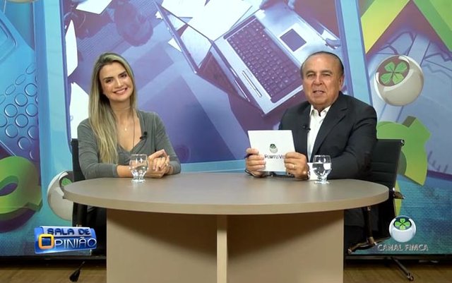 Dr. Aparício Carvalho conversa com Amanda Melo, mais conhecida como Amanda CSI - Gente de Opinião