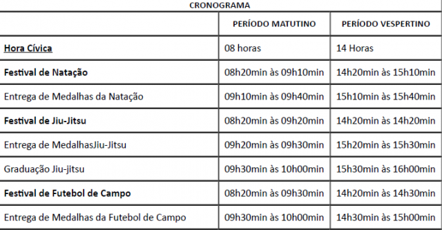 A programação do Festival Esportivo do Projeto contempla várias práticas esportivas, premiação e a chegada do Papai Noel às 16h - Gente de Opinião