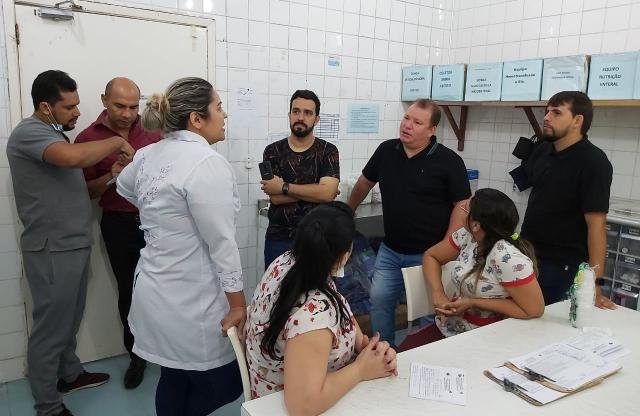 Dr. Neidson fiscaliza Hospital de Base Ary Pinheiro e constata falta de insumos - Gente de Opinião