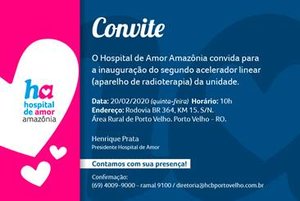 Hospital de Amor Amazônia inaugura novo acelerador linear para radioterapia   - Gente de Opinião