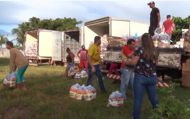 Porto Velho: moradores da Vila Princesa são beneficiados com doação de alimentos - Gente de Opinião
