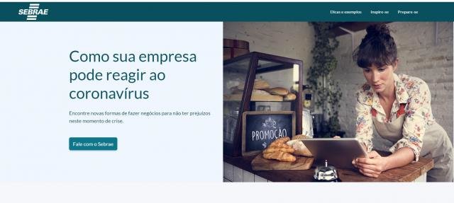 Sebrae lança página na internet com orientações para empresários sobre como reagir à pandemia - Gente de Opinião
