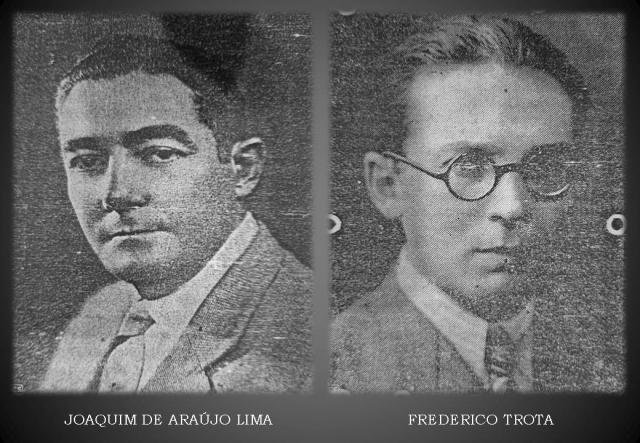 ARAUJO LIMA, 4º  governador, e FREDERICO TROTA, 3º Gpvernador. Terrotório Federal do Guaporé. Foto: Achegas da Historia de Porto Velho, Antônio Cantanhede. - Gente de Opinião