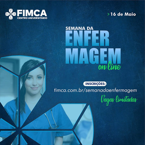 Semana de Enfermagem FIMCA terá palestras onlines neste sábado - Gente de Opinião