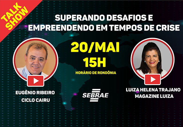 Sebrae em Talk Show inédito com questões do cenário econômico do país  - Gente de Opinião