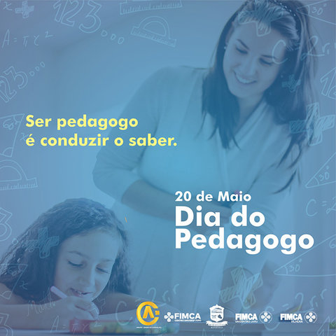 20 de Maio dia do Pedagogo - Metropolitana parabeniza todos os Profissionais - Gente de Opinião