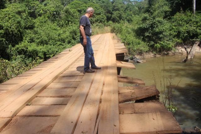 Deputado Adelino vistoria obras na RO-144 (B-40 Sul) Joelândia, RO-010 (LC-20) e RO-140 - Gente de Opinião