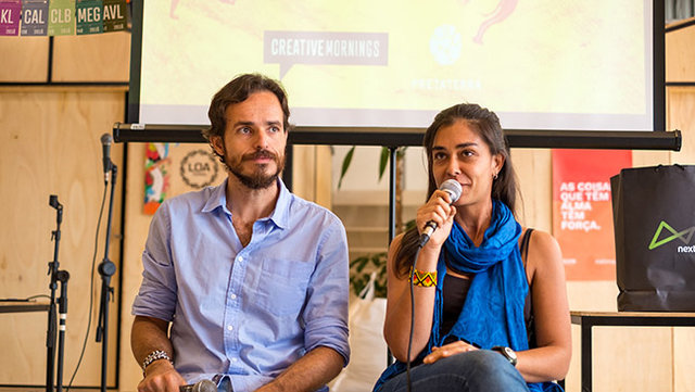 Valter Ziantoni e Paula Costa, fundadores da PRETATERRA - Gente de Opinião