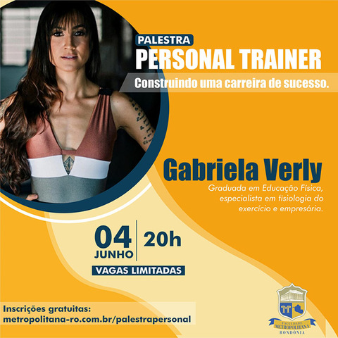 Bacharelado de Educação Física promove palestra com Personal Trainer - Gente de Opinião