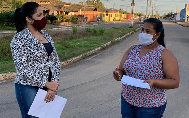 Vereadora Cristiane Lopes verifica demandas da Vila DNIT e cobra providências - Gente de Opinião