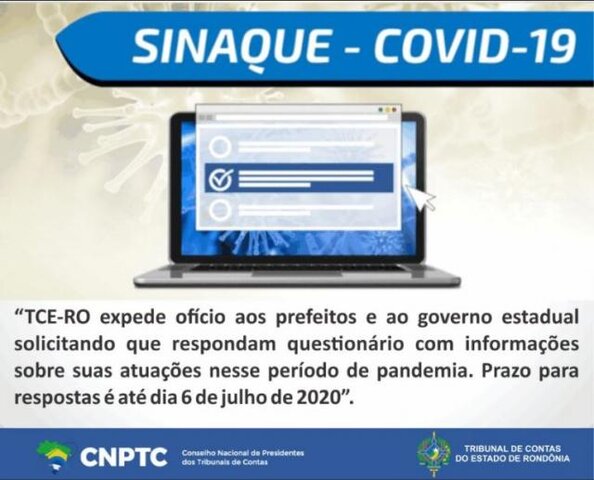 Municípios e Estado devem responder questionário sobre atuação no enfrentamento do coronavírus em Rondônia - Gente de Opinião