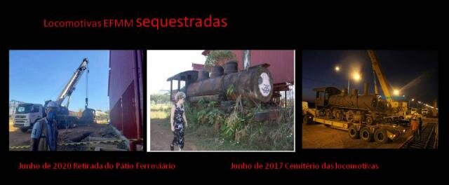 Sequestros de trens, arrancam os trilhos, desconstroem o girador de Litorinas, derrubam " Garagem de trem" e "Serraria das Onze Horas". Construção dentro das e edificações e armazéns no complexo ferroviário, cortam a base de MAÇARICO o acervo histórico tombado, numa ação que não ocorreu nem à época da ditadura. - Gente de Opinião