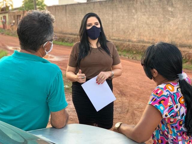 Cristiane Lopes continua cobrando melhorias para o bairro Lagoa - Gente de Opinião