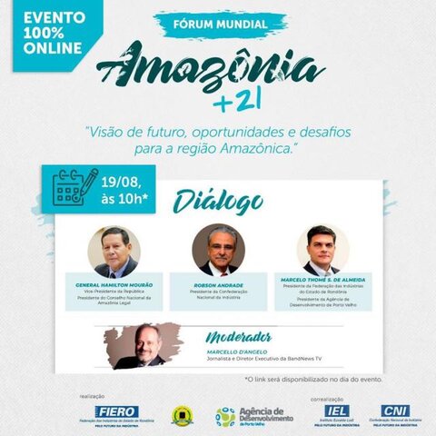 FIERO e parceiros debatem o desenvolvimento sustentável da Amazônia - Gente de Opinião