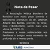 Nota de Pesar da AMB/RO pelo falecimento do Dr. Jeterson Amaral dos Santos