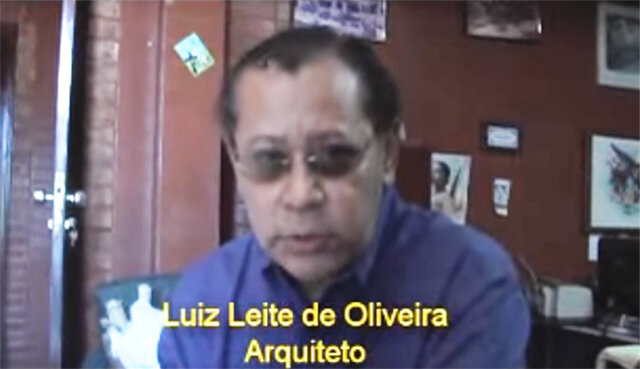 Luiz Leite de Oliveira, é caboclo da região de São Carlos do Jamari e Manicoré, estudou na Escola primaria, rural Samaritana, é arquiteto, urbanista, diplomado pela Universidade de   Brasília – UNB, fez teatro e cinema, pesquisador histórico, e pensador, raízes e  Patrimônio histórico de Rondônia é autor de varias obras de arquitetura e urbanismo, prefeituras Ji Paraná, de Vilhena (atual Unir Vilhena), Teleron na av. Lauro Sodré. Liderou o movimento de Tombamento, Reativação e Restauração da ferrovia Madeira Mamoré, quando superintendente do IPHAN RO/AC, oportunidade que colaborou para o tombamento da estrada de ferro Madeira-Mamoré, em 2005, antes na CONSTITUIÇÃO de Rondônia, 1989, colaborou com suas pesquisas para que fosse incluída no artigo 264.  o autor do Projeto de Projeto de Restauração e Elementos de Integração do Complexo Ferroviário da Estrada de Ferro Madeira-Mamoré e Beira Rio;  é presidente da Associação de Preservação do Patrimônio Histórico do Estado de Rondônia e AMIGOS DA MADEIRA MAMORÉ.   Martin Cooper, Rosi Neeleman e Gary Neeleman, Christian Kaarsberg:    PESQUISA Histórica de Colosso na Selva - Gente de Opinião