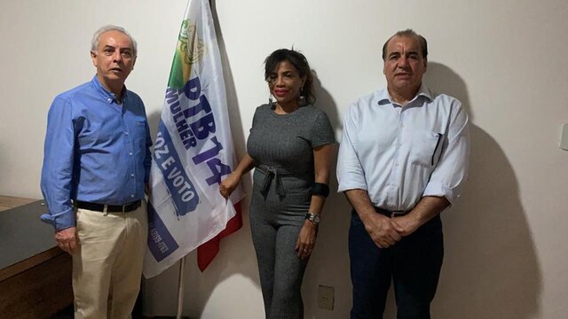 Rai Arruda, presidente do PTB Mulher de Porto Velho, confirma o apoio do movimento - Gente de Opinião