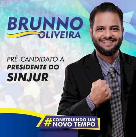 Jovem inovador e eficiente, Brunno Oliveira, é pré-candidato a presidência do Sinjur - Gente de Opinião