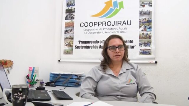Sandra Vicentini - Presidente da COOPPROJIRAU - Gente de Opinião