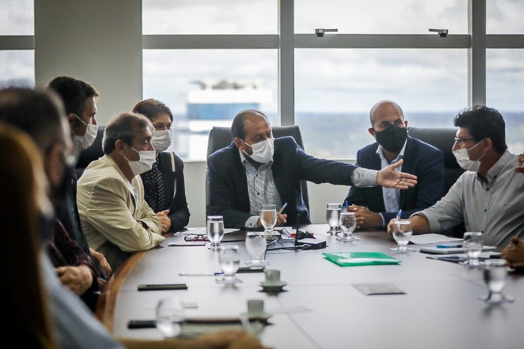 Presidente Laerte Gomes articula reunião com representantes da agroindústria de Rondônia, Idaron e Sefin - Gente de Opinião