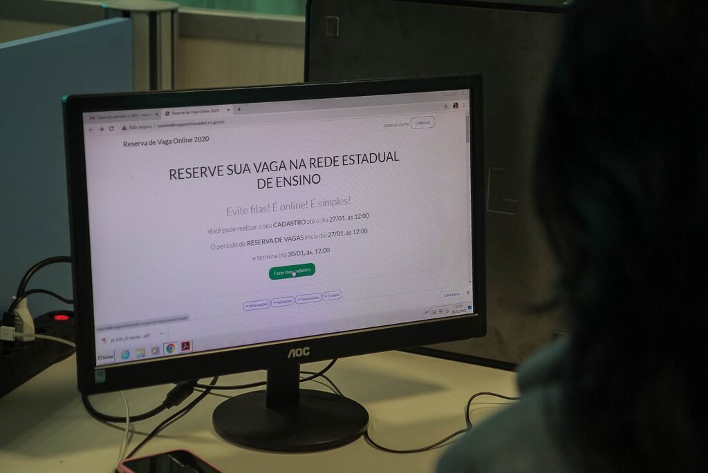 A matrícula será realizada pela internet com o objetivo de agilizar o acesso ao ensino público - Gente de Opinião