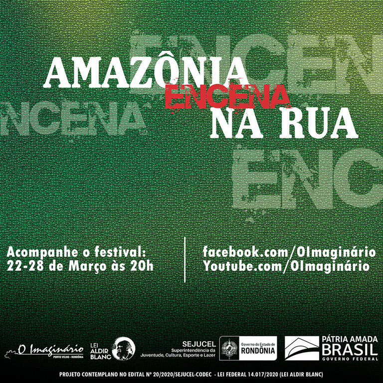 Lenha na Fogueira com Waldemir Pinheiro da Silva – BAINHA e o XII FESTIVAL AMAZÔNIA ENCENA NA RUA - Gente de Opinião