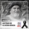 Nota de Pesar do Grupo Teatral Êxodo sobre o falecimento de  Antônio de Oliveira Braga