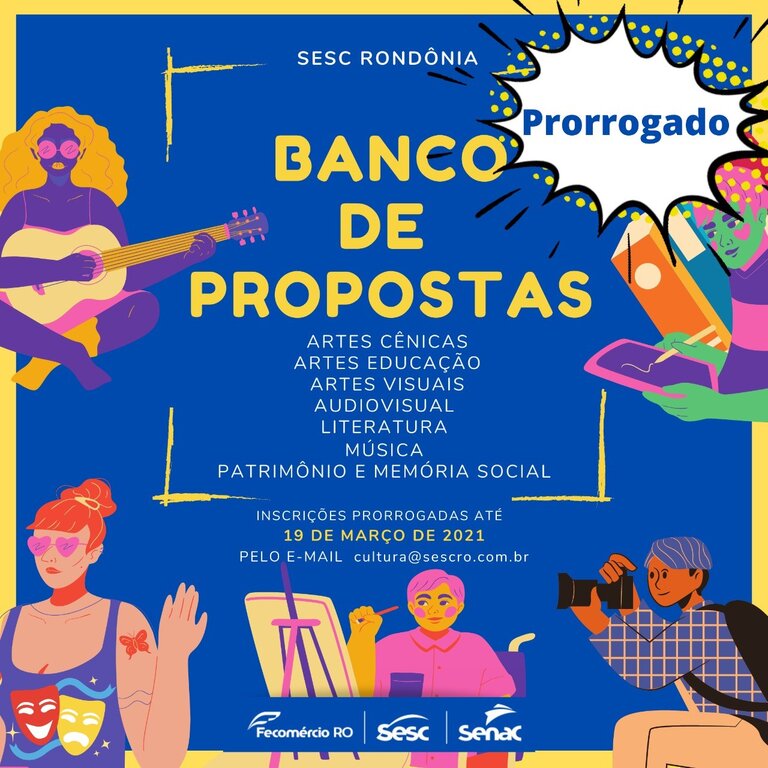 Lenha na Fogueira com Banco de Propostas Culturais/Sesc–RO e o 1º Festival de Cinema de Rondônia - Gente de Opinião