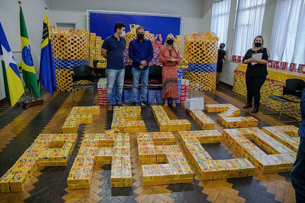 Páscoa Solidária arrecada 12 mil caixas de chocolates para crianças da capital - Gente de Opinião