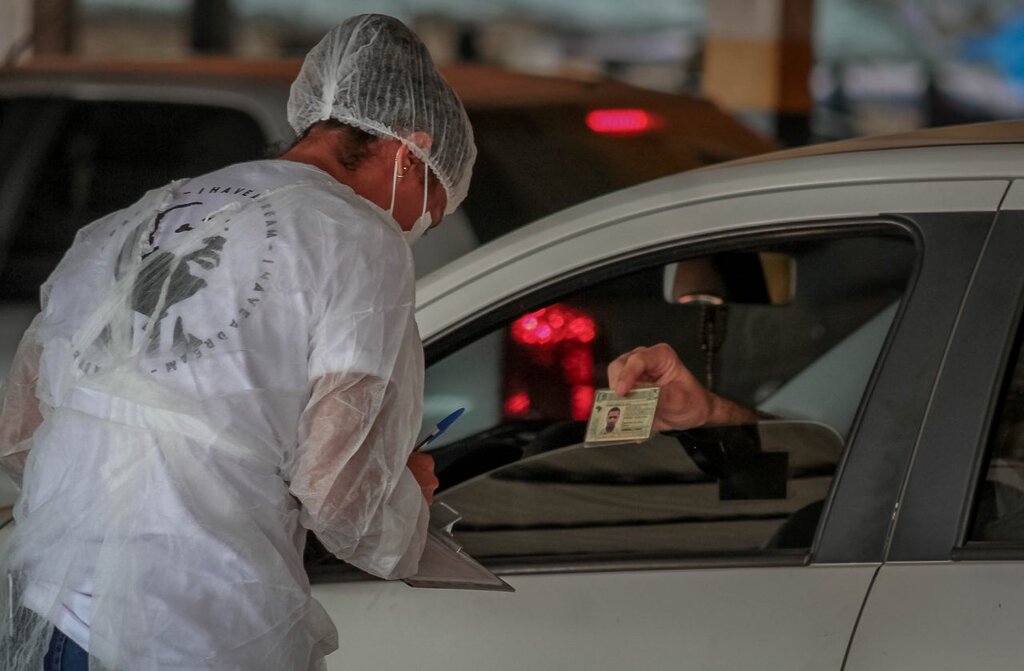 A ação de testagem rápida coordenada pela Sesau contou com a participação de outros órgãos para dar agilidade ao fluxo de atendimento - Gente de Opinião