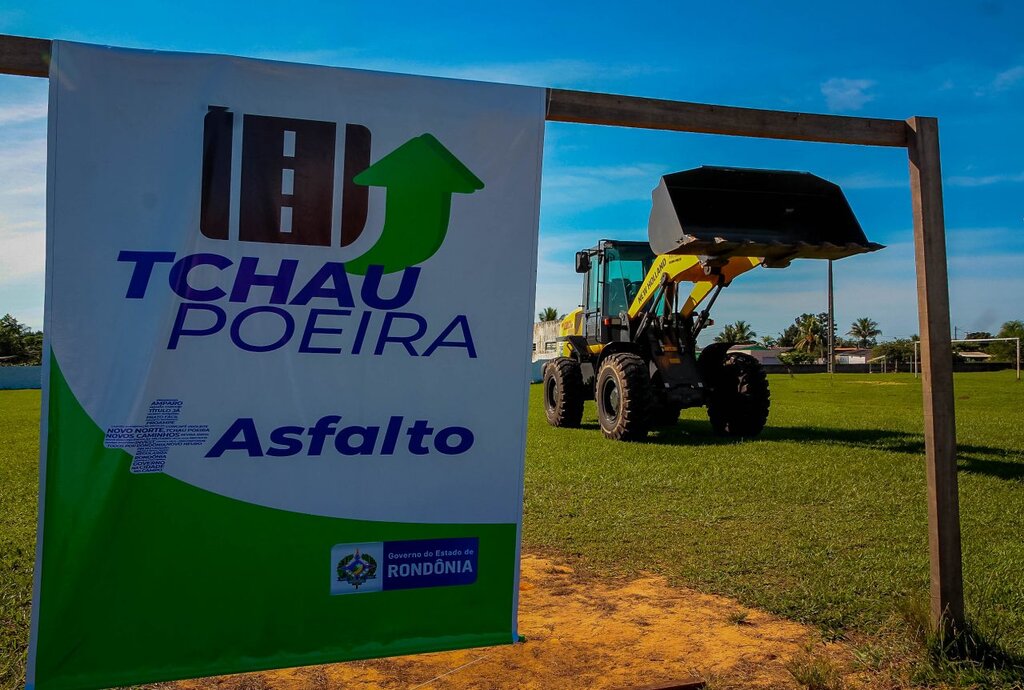 O município de Seringueiras será atendido com a pavimentação de 5 quilômetros de rua, por meio do projeto “Tchau Poeira” - Gente de Opinião