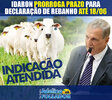 IDARON atende indicação do deputado Adelino Follador e adia prazo para declaração de rebanho