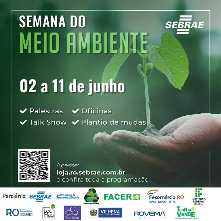 Sebrae promove extensa programação para Semana do Meio Ambiente - Gente de Opinião