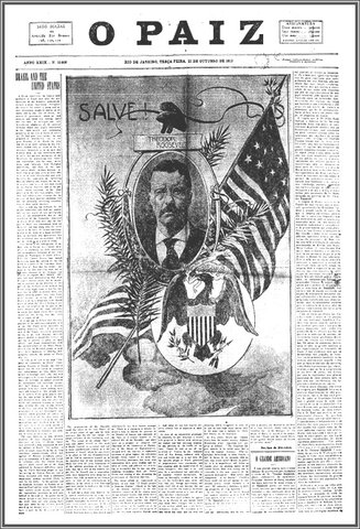 O Paiz, n° 10.606 – Salve Th. Roosevelt - Gente de Opinião