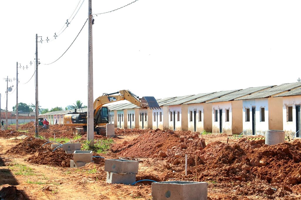 Construção de casas populares pela Prefeitura de Porto Velho segue em ritmo acelerado  - Gente de Opinião