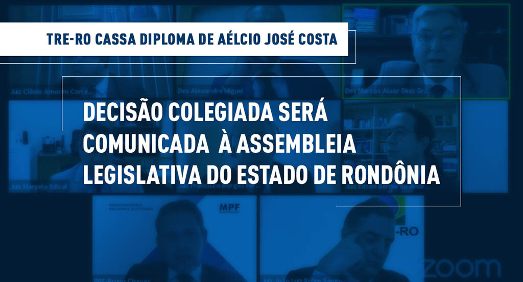 TRE-RO cumpre decisão que cassou o diploma de "Aélcio da TV" - Gente de Opinião