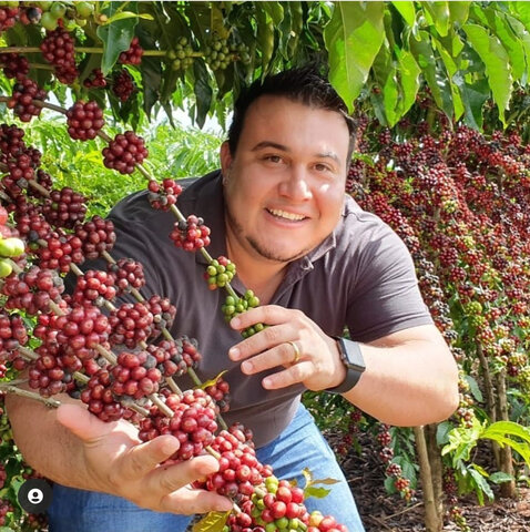 Juan Travain, produtor de café e leite em Rondônia - Foto: Renata Silva - Gente de Opinião