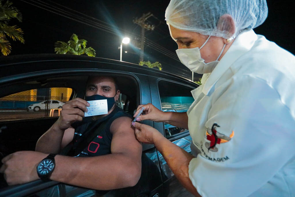 8ª Edição do drive-thru da vacinação será nesta sexta-feira em Porto Velho - Gente de Opinião