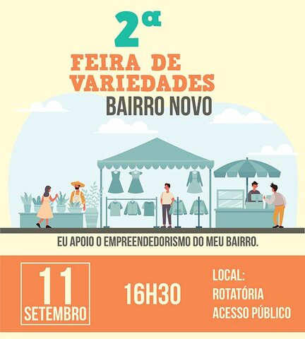 Empreendedores do Bairro Novo promovem segunda edição de feira - Gente de Opinião