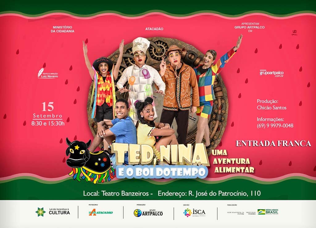 Lenha na Fogueira com espetáculo teatral “Bullying: Que Bicho é Esse?” e o musical infantil “Ted, Nina e o Boi do Tempo – Uma Aventura Alimentar” - Gente de Opinião