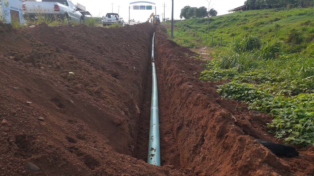 Concessionária de abastecimento realiza deslocamento de adutora na RO-460 - Gente de Opinião