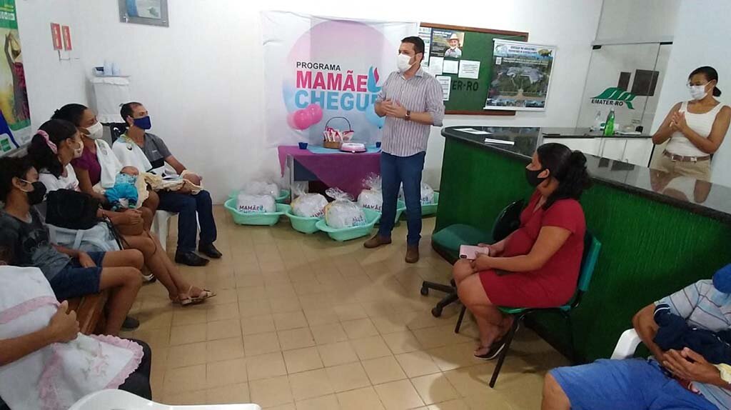 Kits do programa “Mamãe Cheguei” foram entregues no escritório local da Emater, em Ji-Paraná - Gente de Opinião