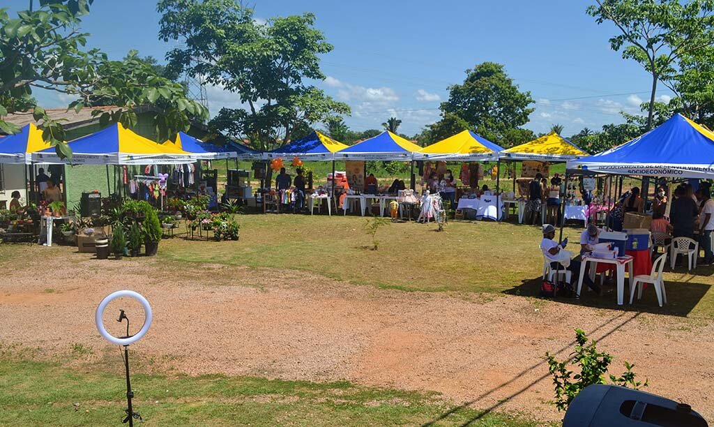 Cia Evolução se apresenta na feira do empreendedor, em Nova Mutum Paraná - Gente de Opinião