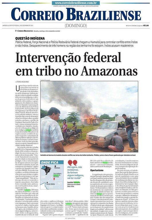 Correio Braziliense n° 18.480, 29.12.2013 - Gente de Opinião