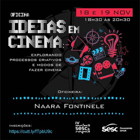 Sesc Rondônia abre inscrições para oficina de processos criativos em cinema - Gente de Opinião