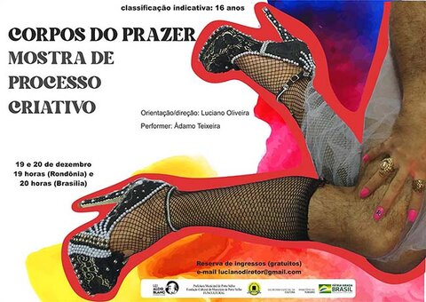 Acadêmico de Teatro da Unir apresenta performance sobre vivência travesti nesta segunda-feira (20/12)