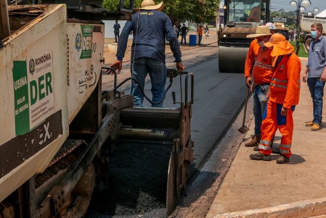 Os projetos de pavimentação e recapeamento apresentados pelos municípios são contemplados pelo Governo de Rondônia - Gente de Opinião